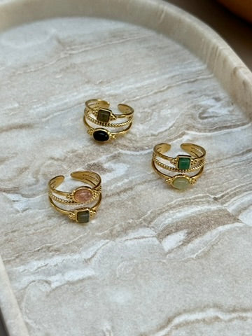 BAGUE LUZ NOIRE