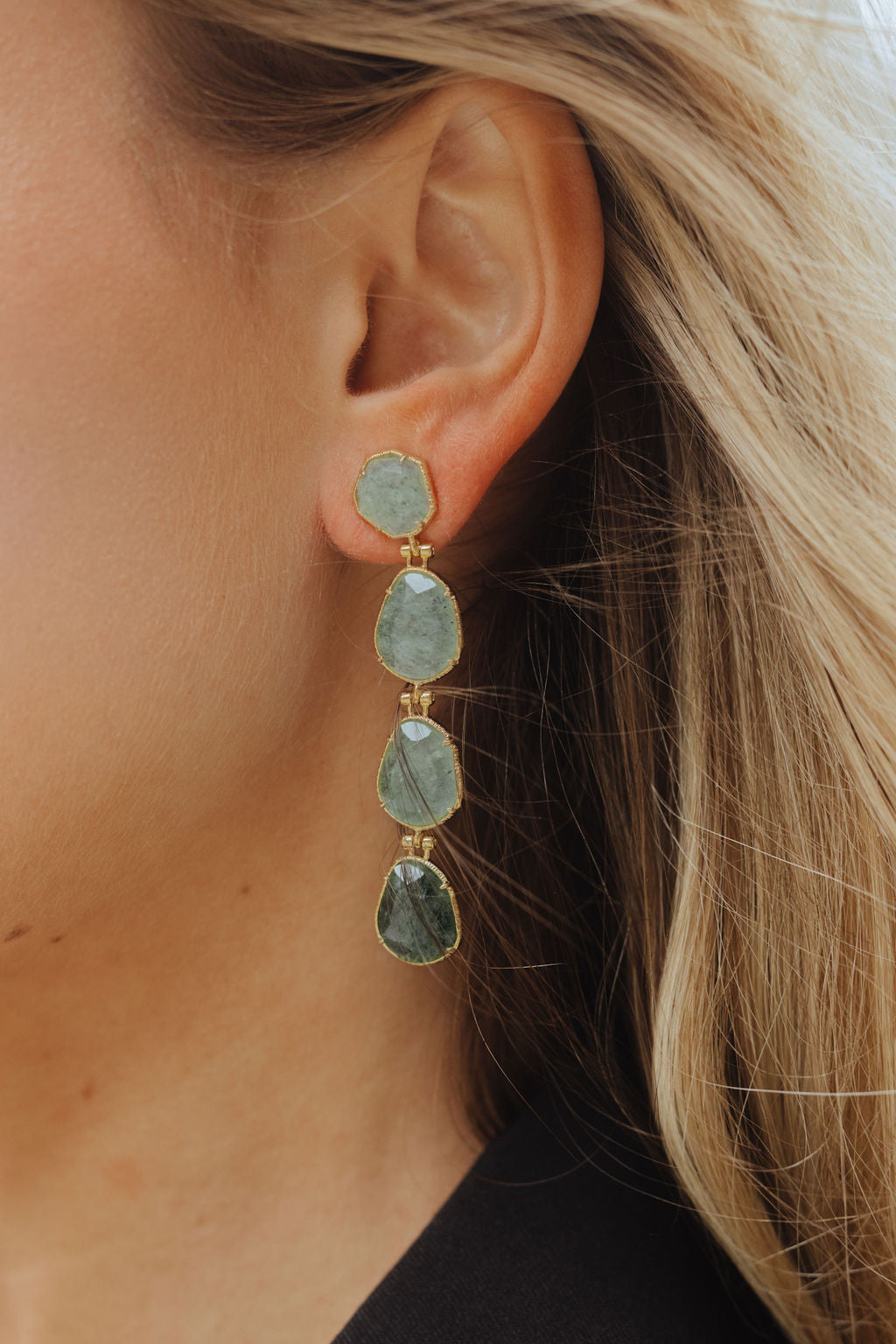 BOUCLE D'OREILLES CABRERA VERTE