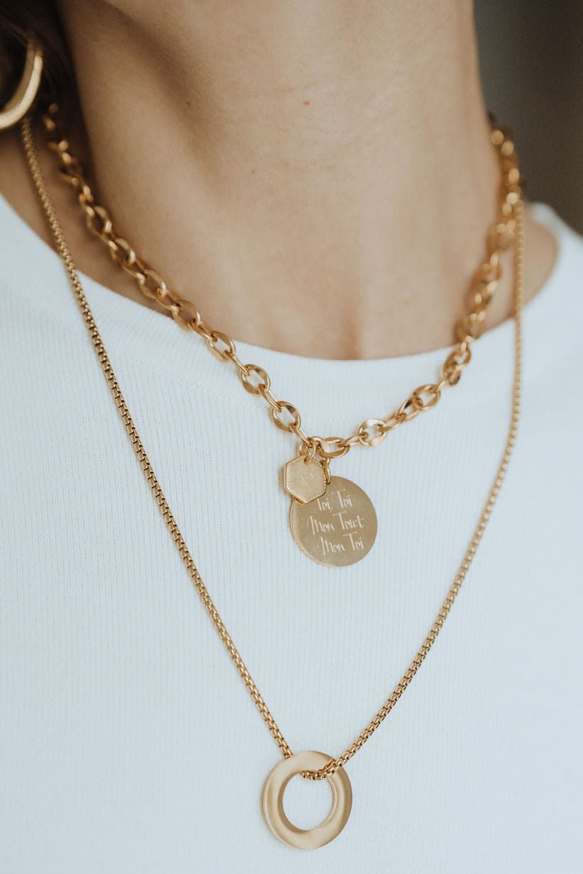 Collier Tattoo Anneau