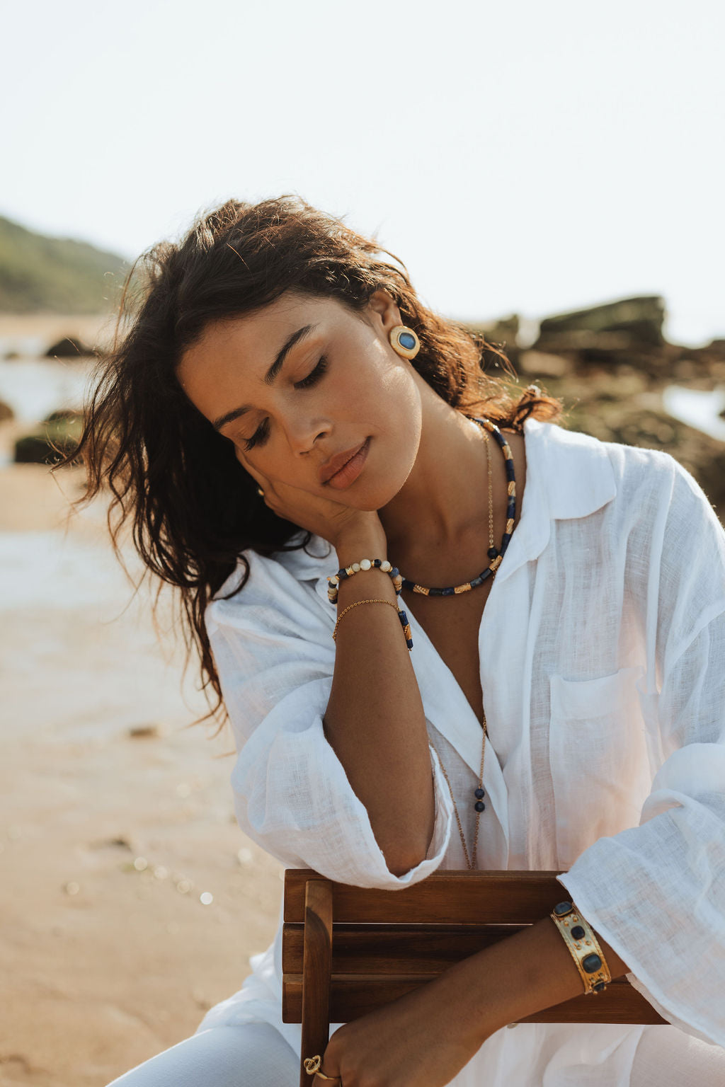 COLLIER UNION BLEU