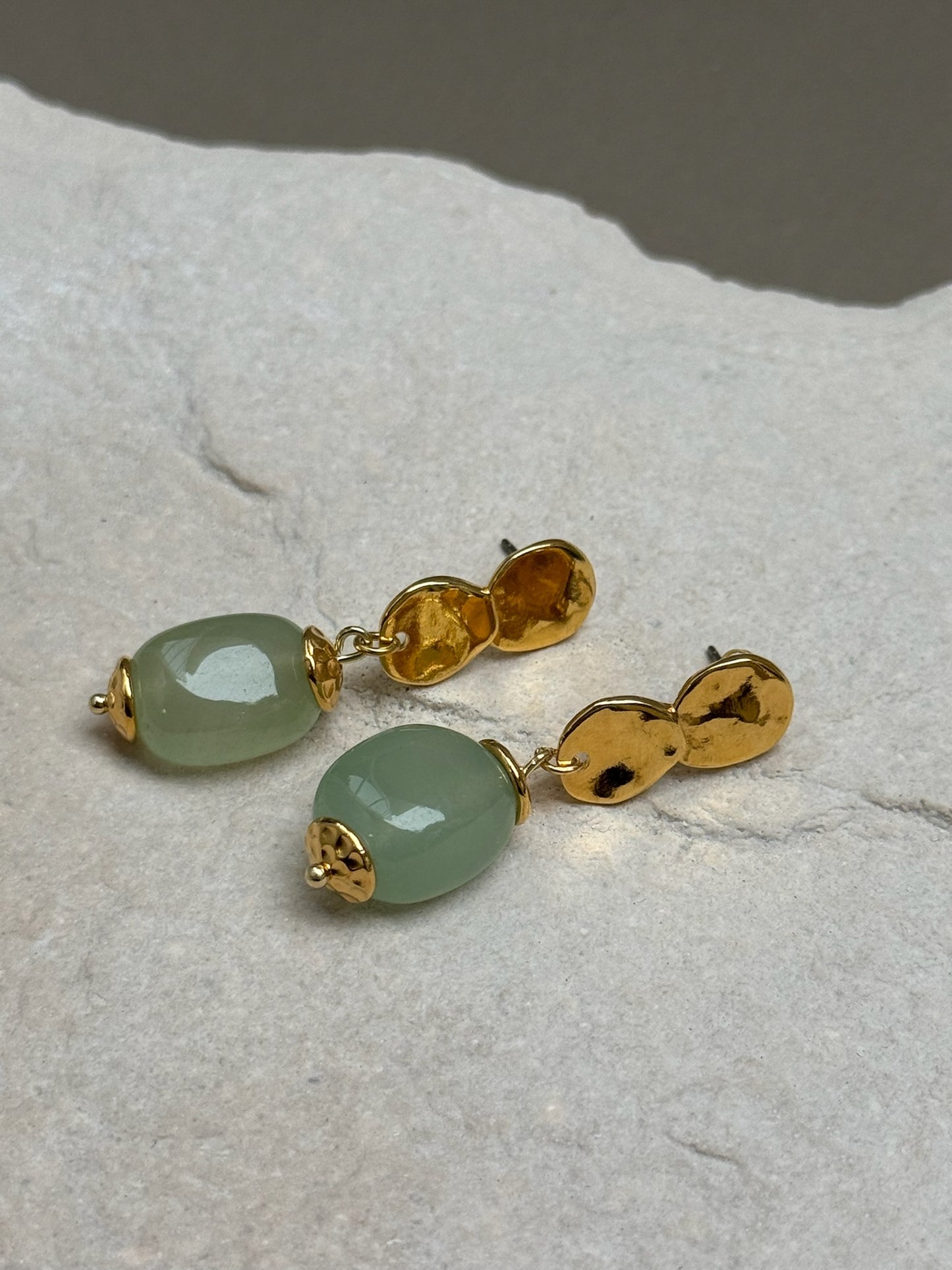 BOUCLE D'OREILLES GRACIOSA VERTE