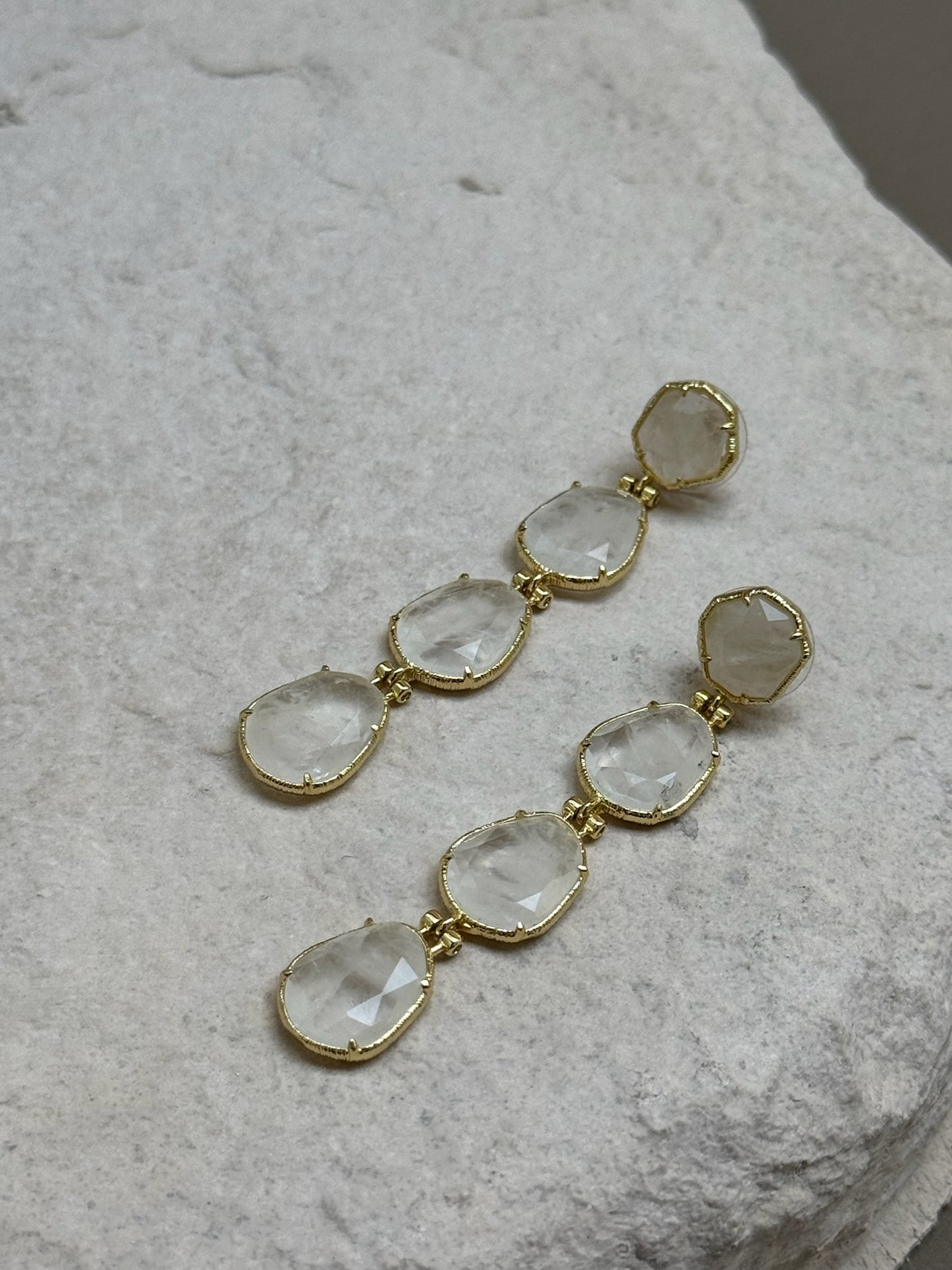 BOUCLE D'OREILLES CABRERA BLANCHE