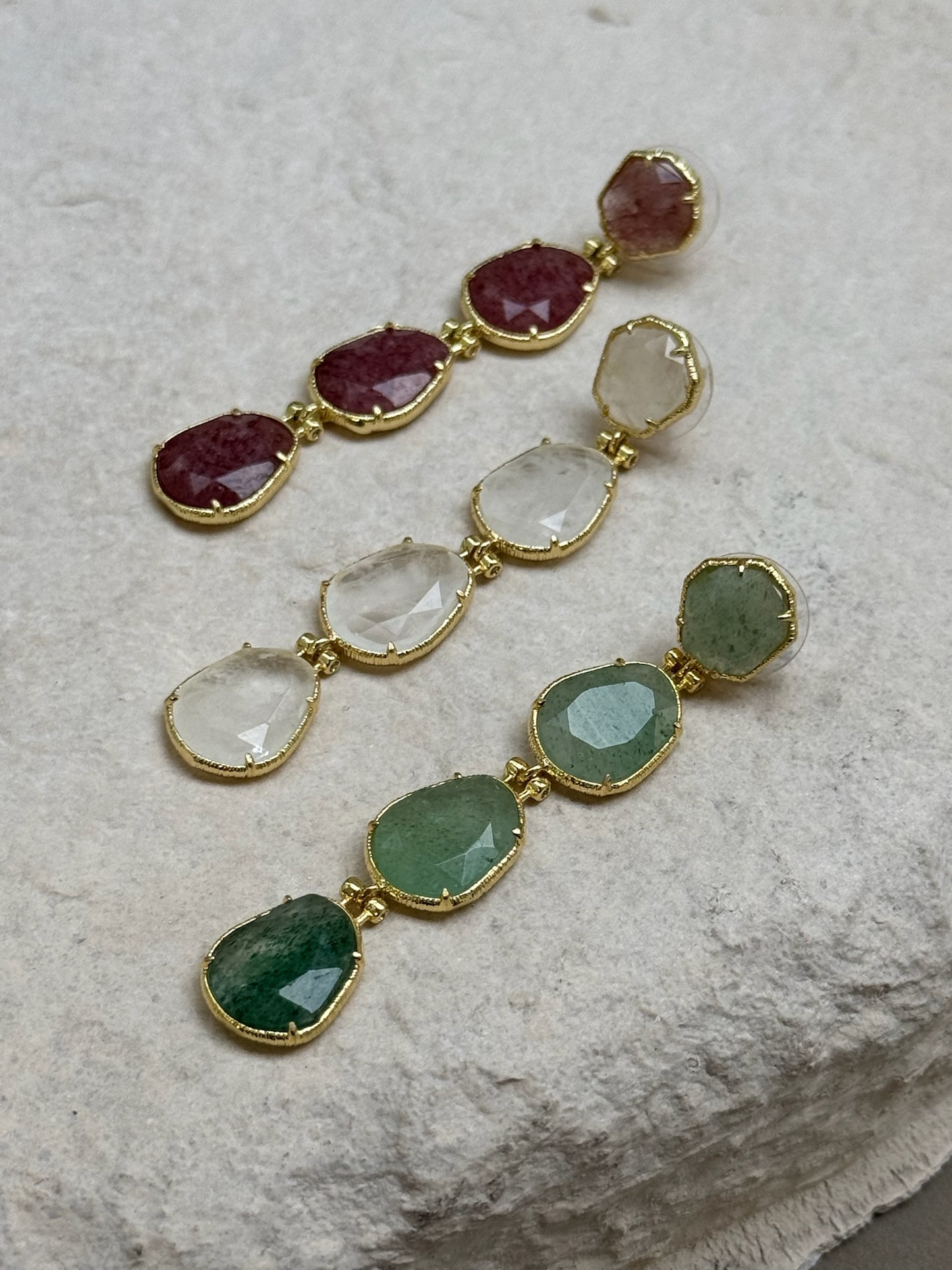 BOUCLE D'OREILLES CABRERA ROSE