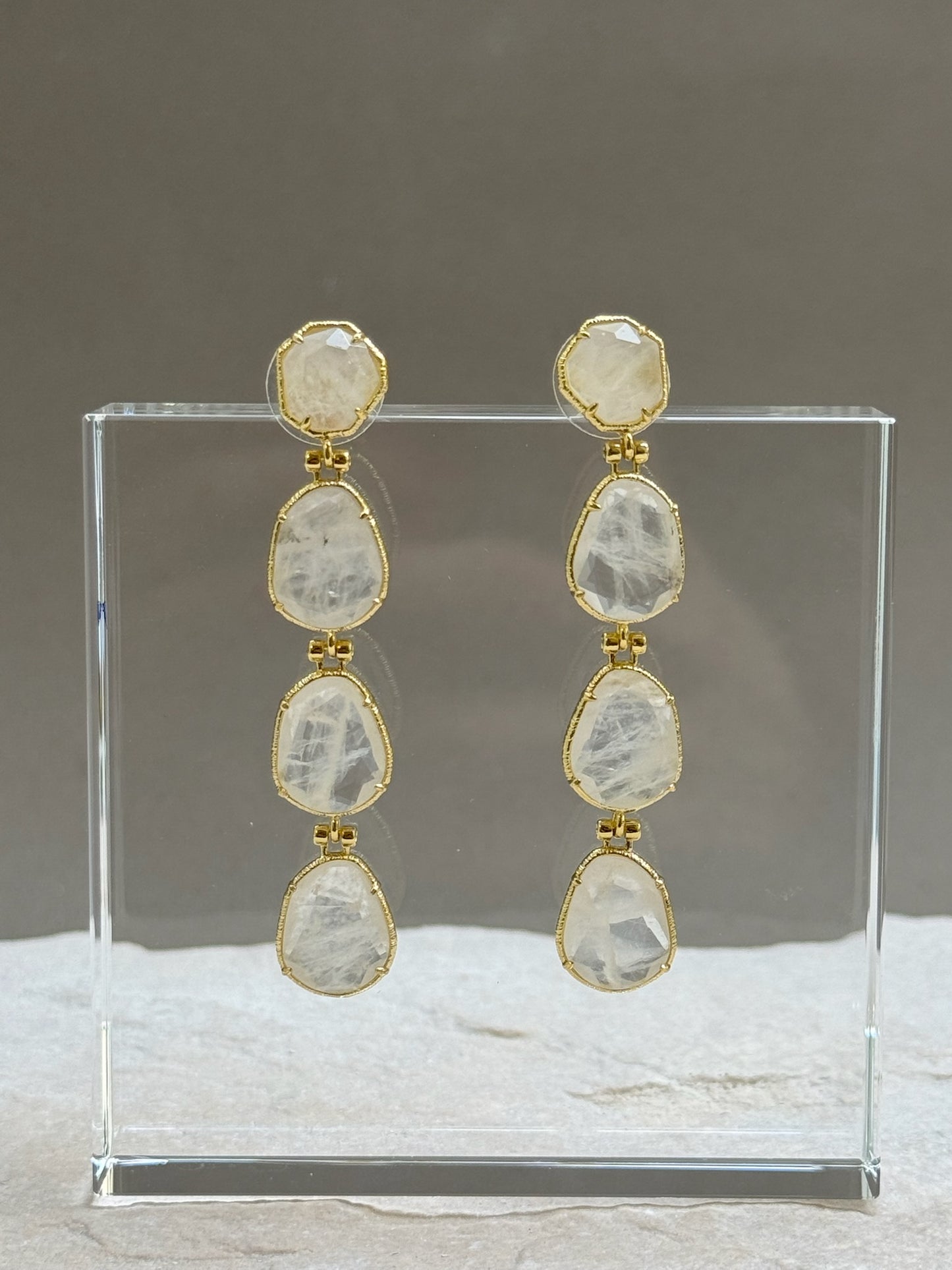 BOUCLE D'OREILLES CABRERA BLANCHE