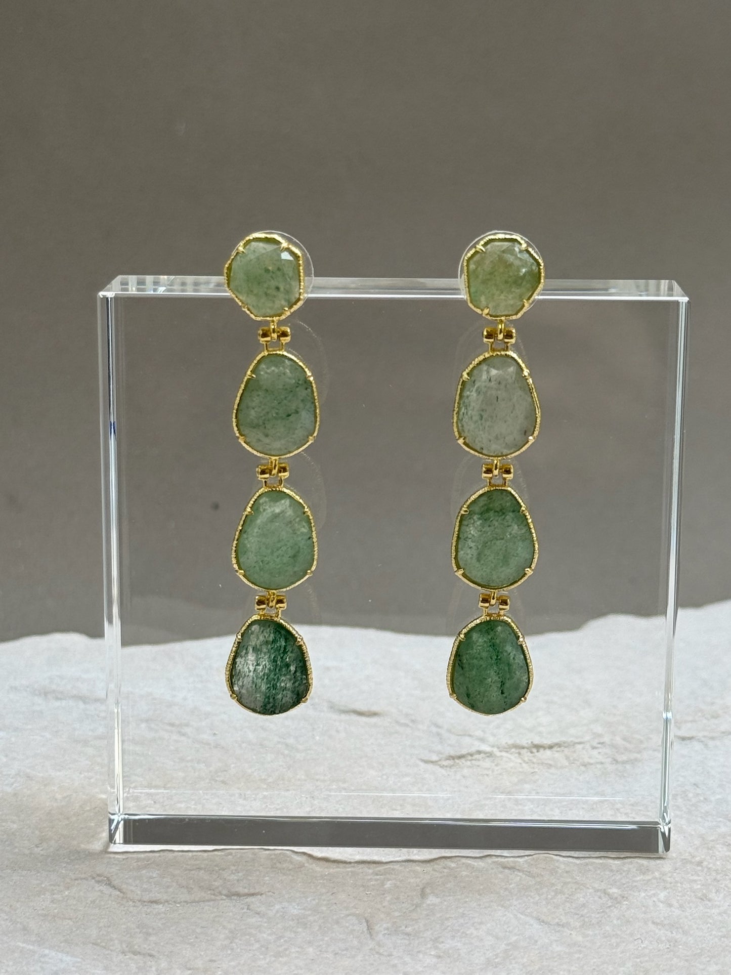 BOUCLE D'OREILLES CABRERA VERTE