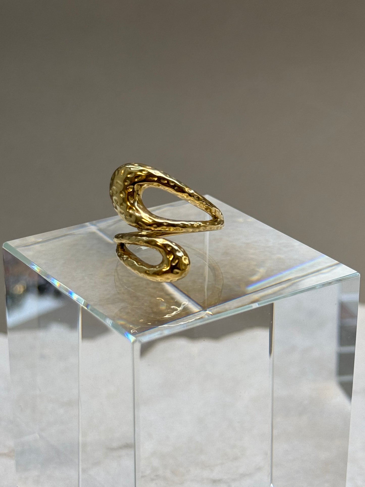 BAGUE ALICANTE MARTELÉE