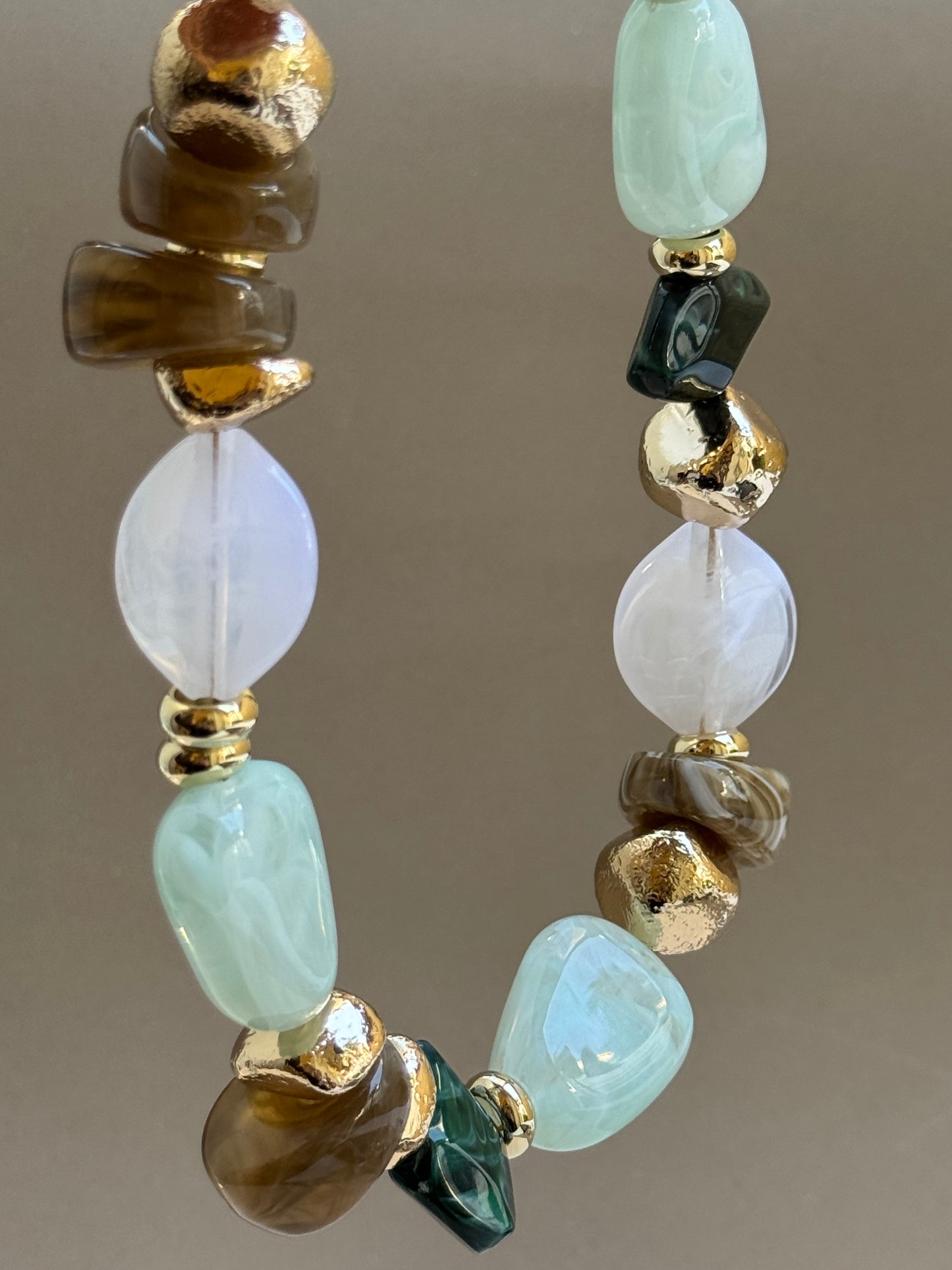 COLLIER OLIVENZA BLEU