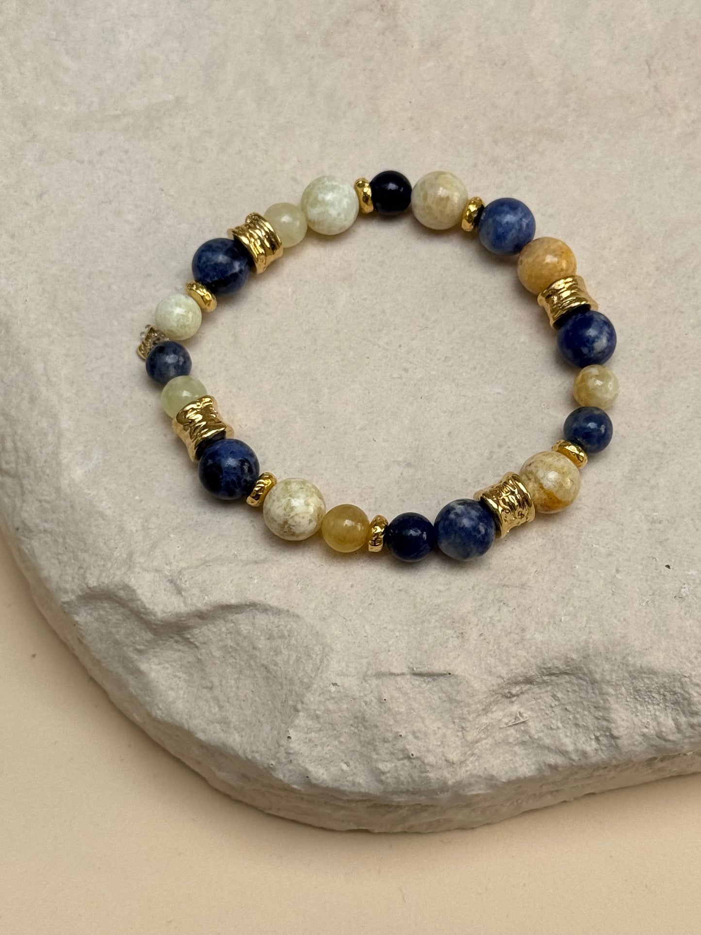 BRACELET ÉLASTIQUE LUMIÈRE BLEU