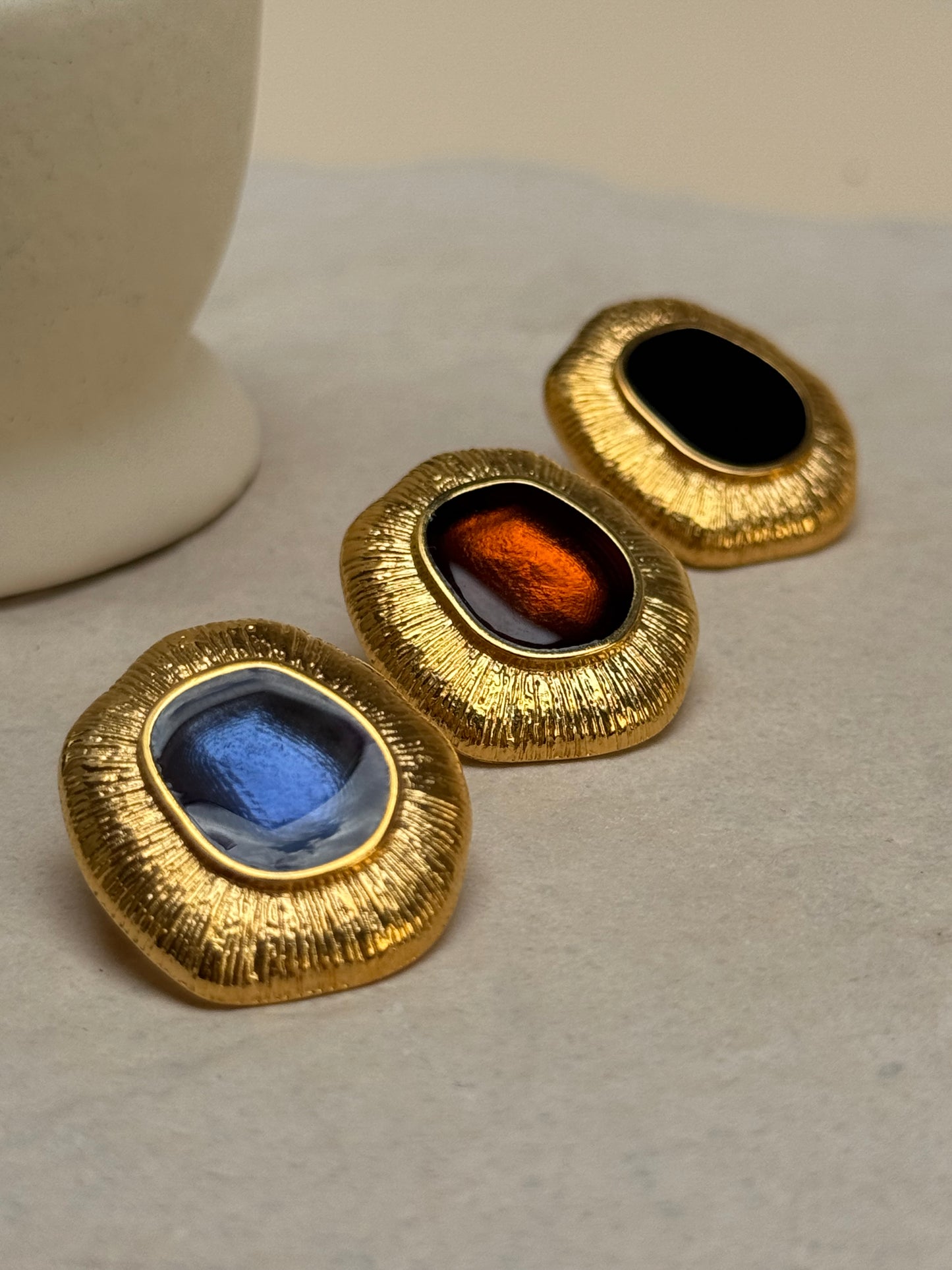 PUCES D'OREILLES CELESTE