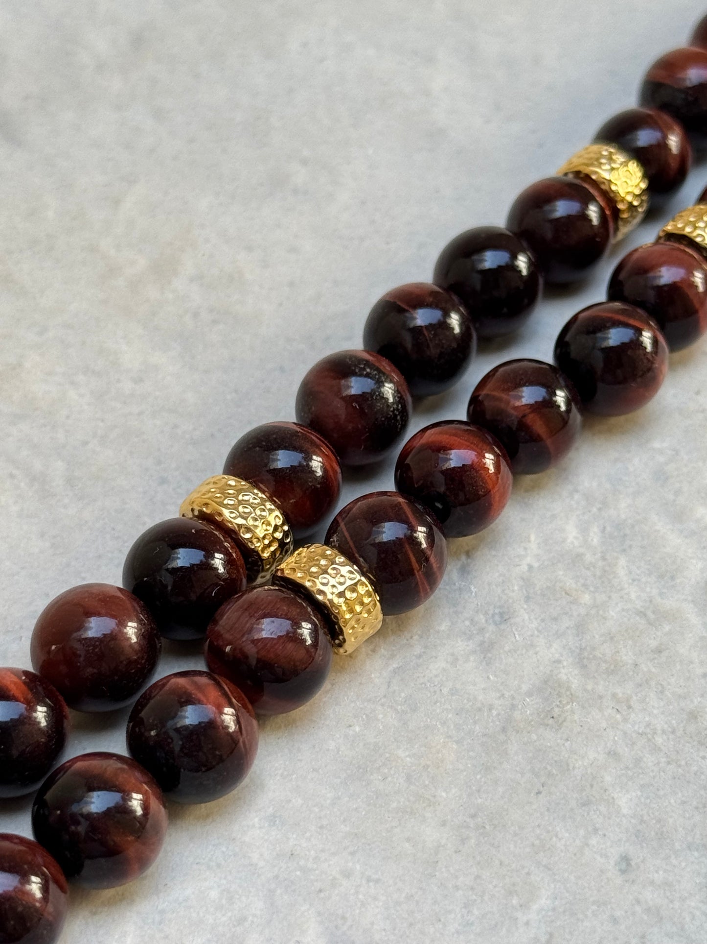 COLLIER SOUPIR MARRON GLACÉ
