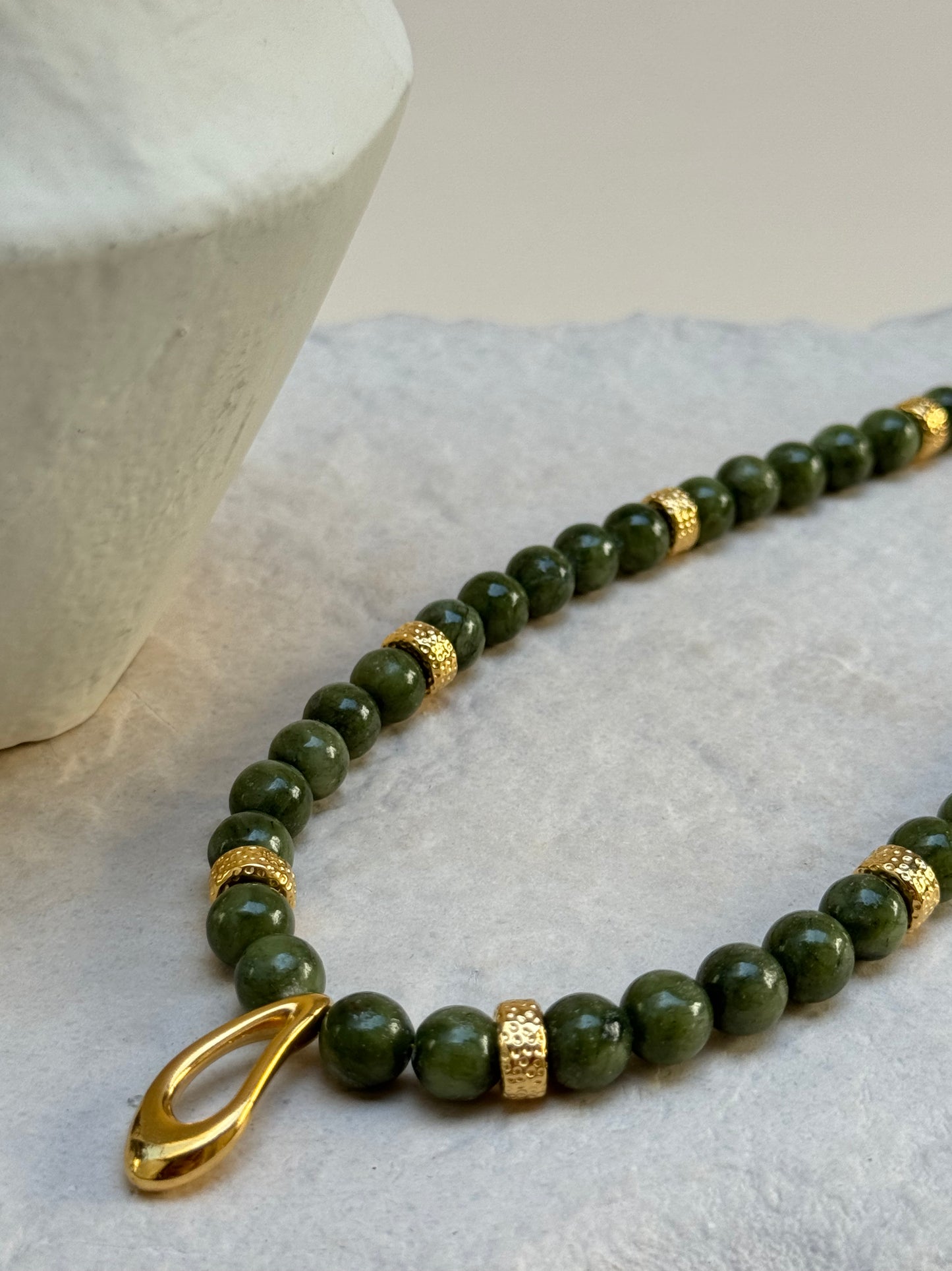 COLLIER SOUPIR MARRON GLACÉ