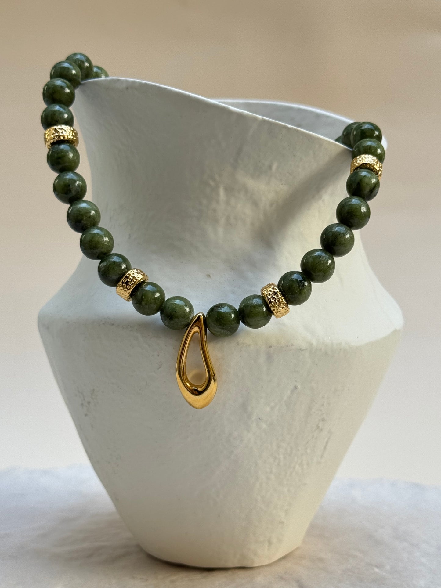 COLLIER SOUPIR MARRON GLACÉ