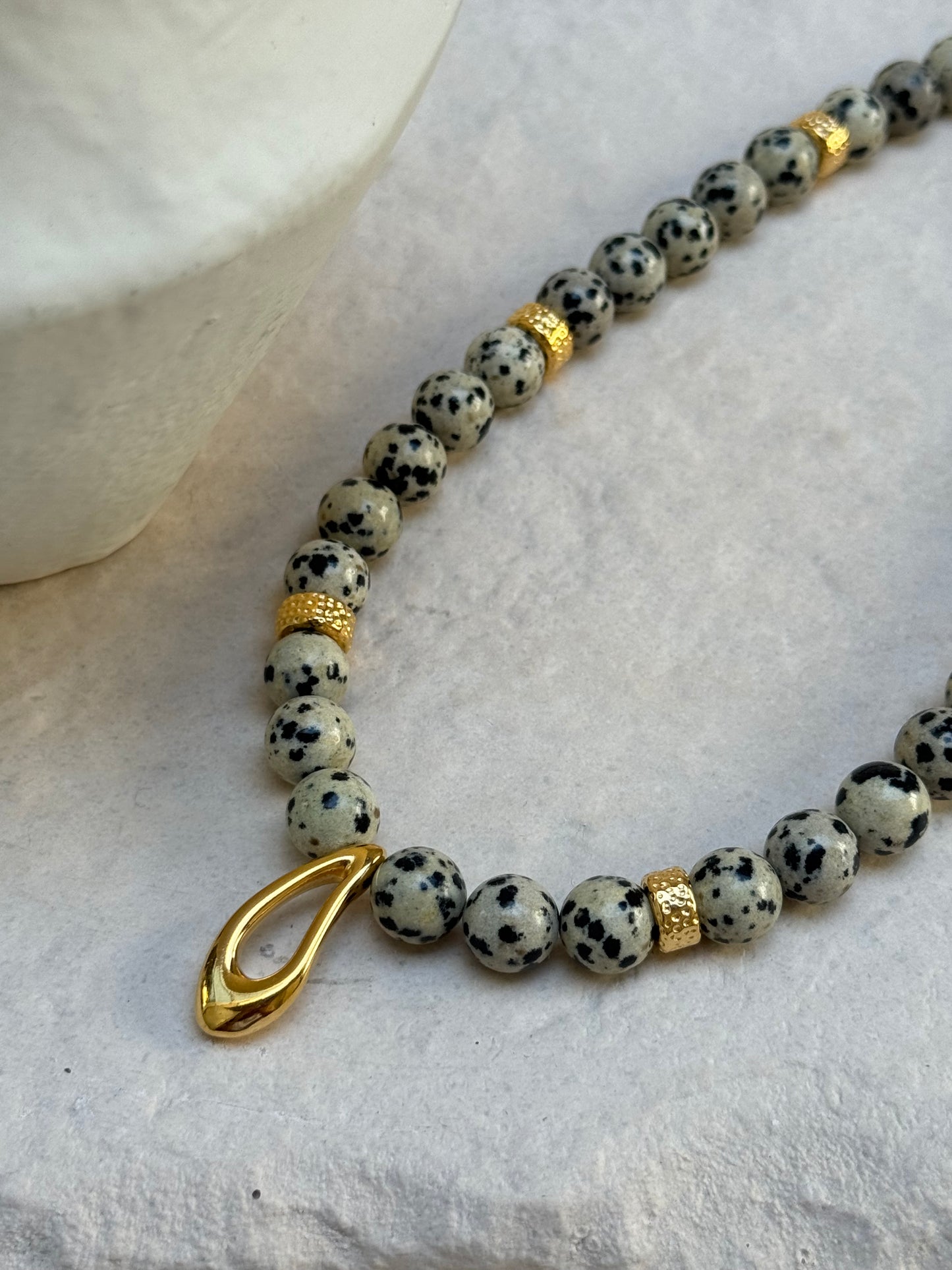 COLLIER SOUPIR MARRON GLACÉ
