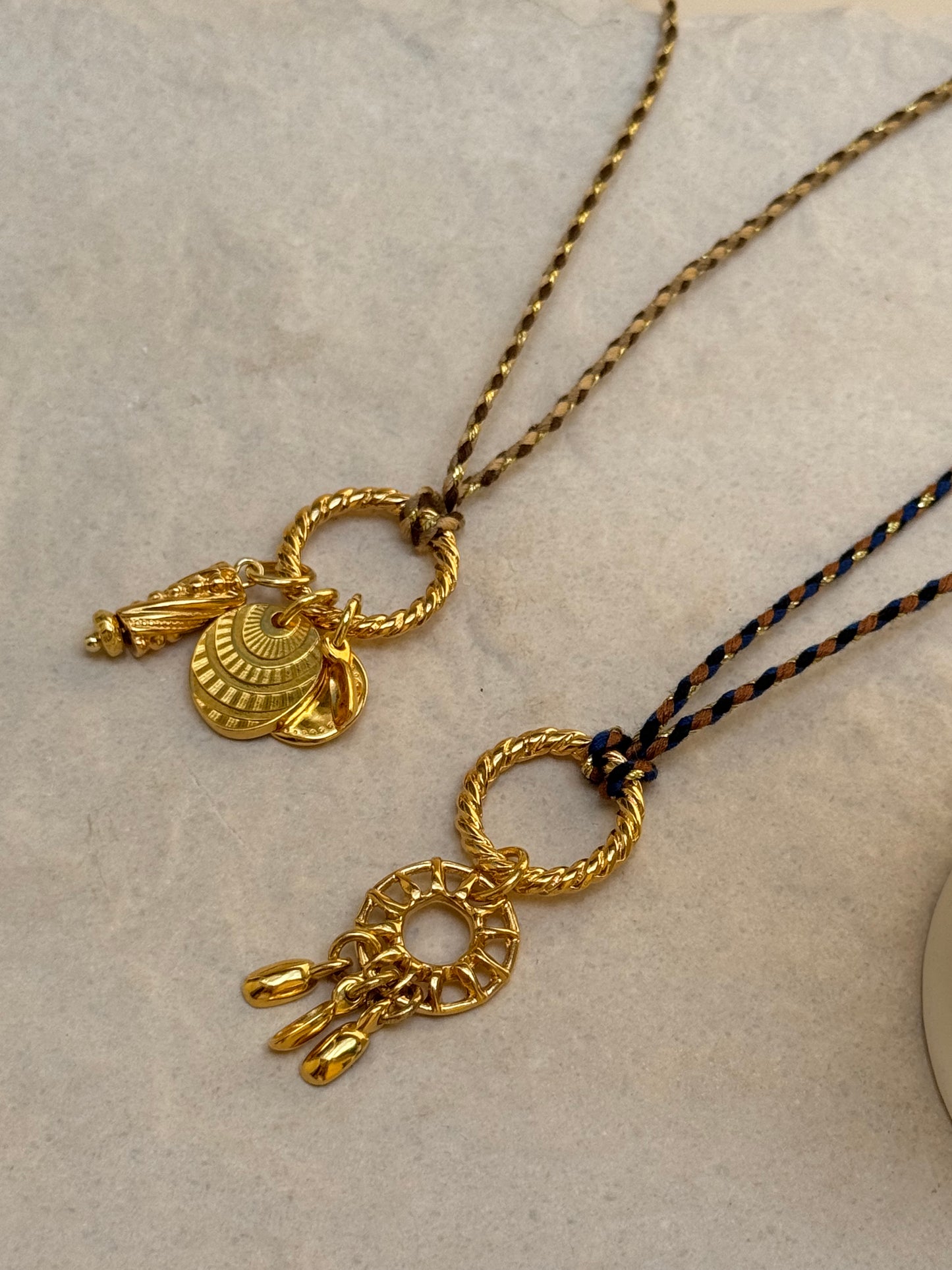COLLIER CORDON HALO