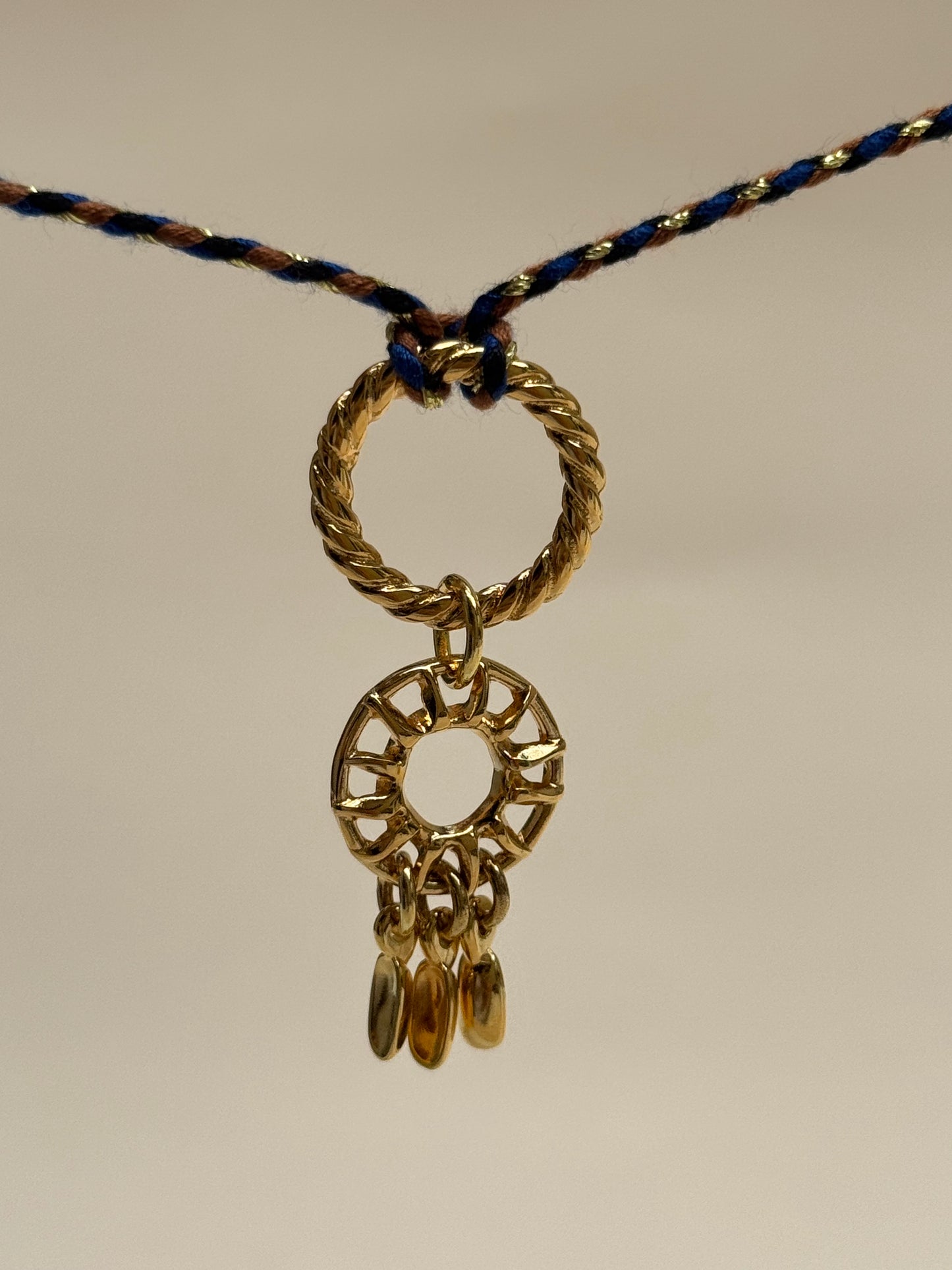 COLLIER CORDON HALO