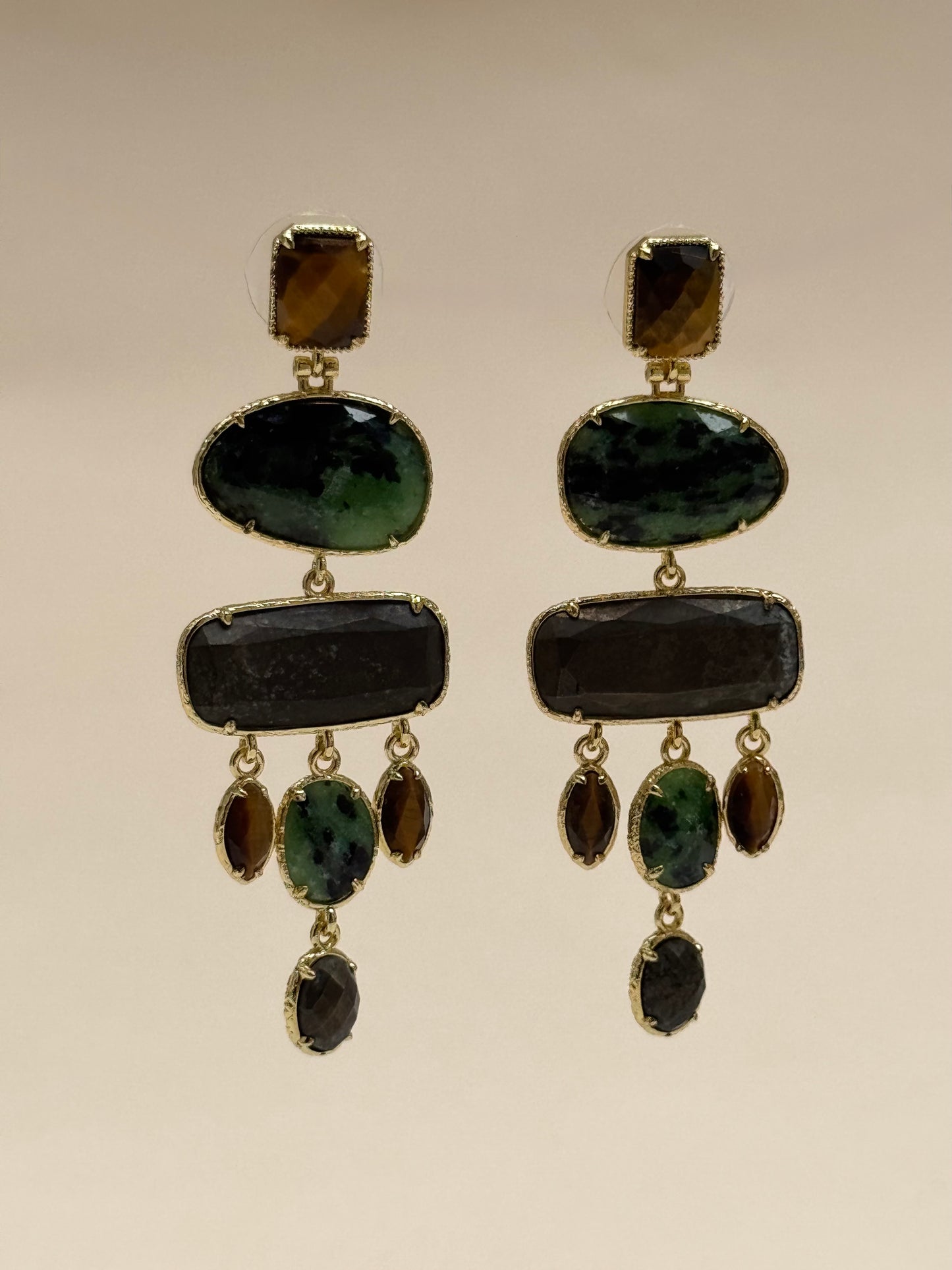 BOUCLES D'OREILLES QUARTZ
