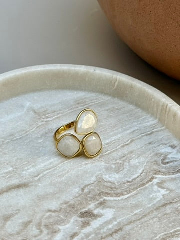 BAGUE EMMA BLEUE