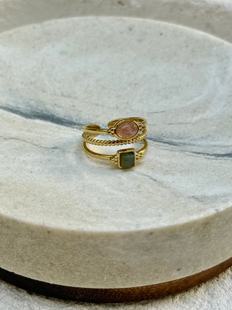 BAGUE LUZ NOIRE