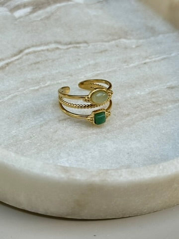 BAGUE LUZ NOIRE