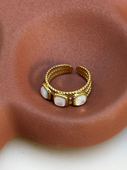BAGUE LENA BLEUE