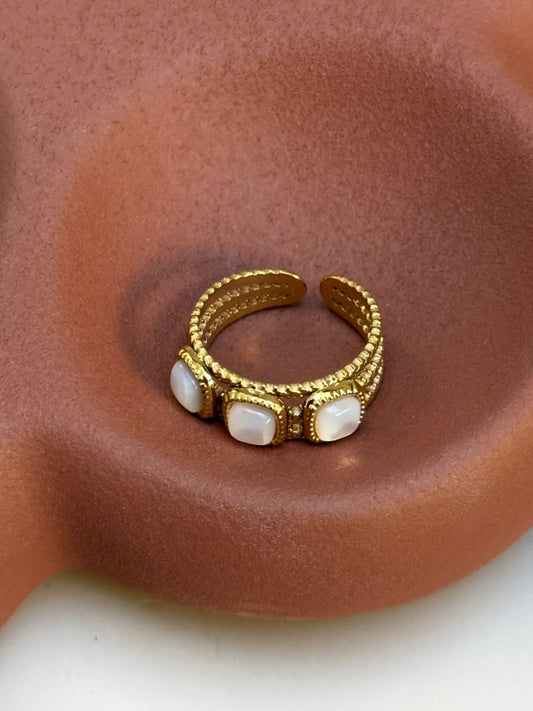 BAGUE LENA BLANCHE