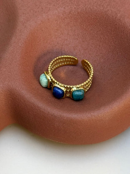 BAGUE LENA BLEUE