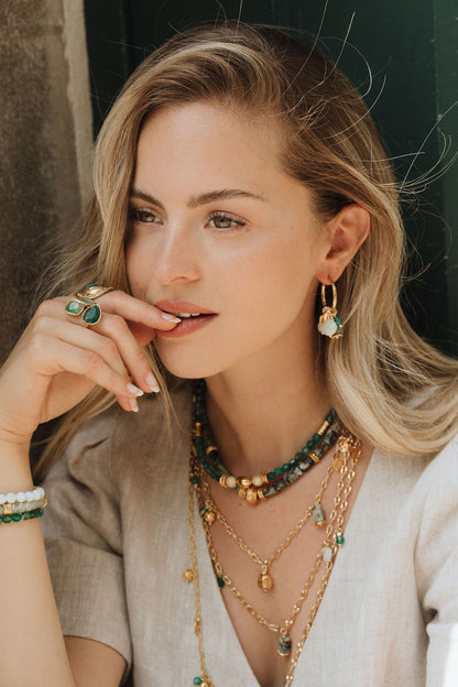 BAGUE EMMA BLEUE