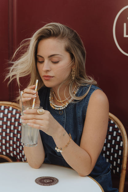 BAGUE STELLA BLANCHE
