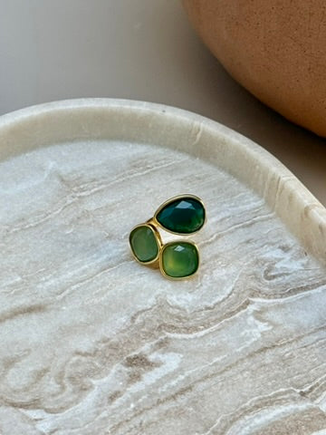 BAGUE EMMA BLEUE