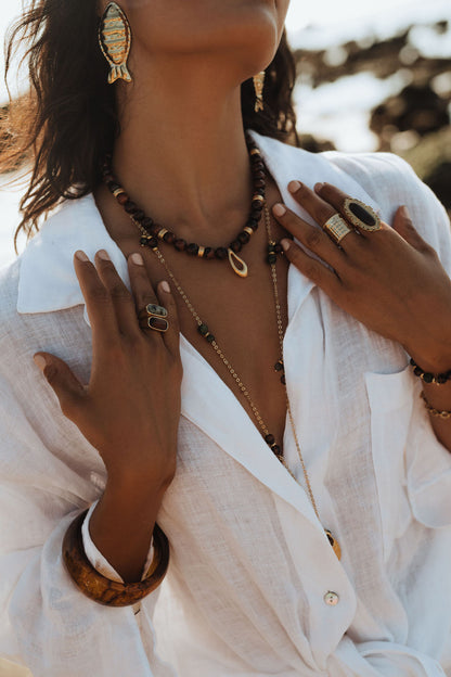 BAGUE AMBRE