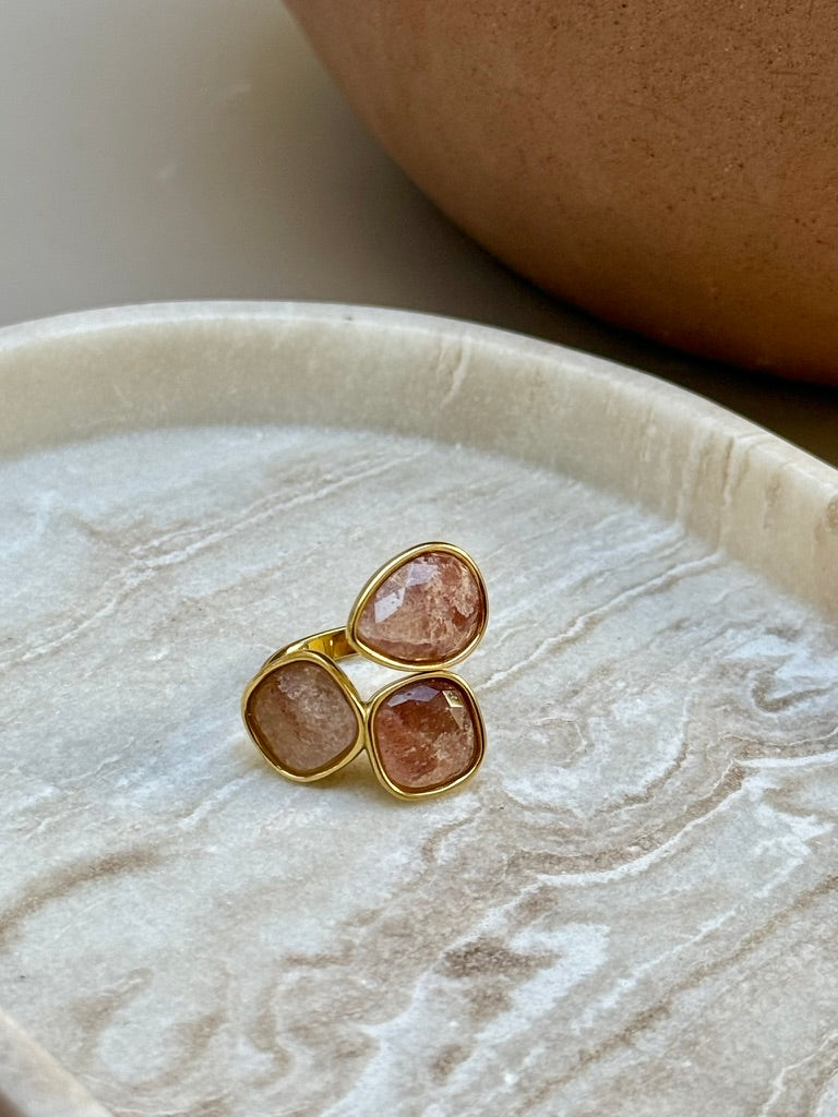 BAGUE EMMA BLEUE