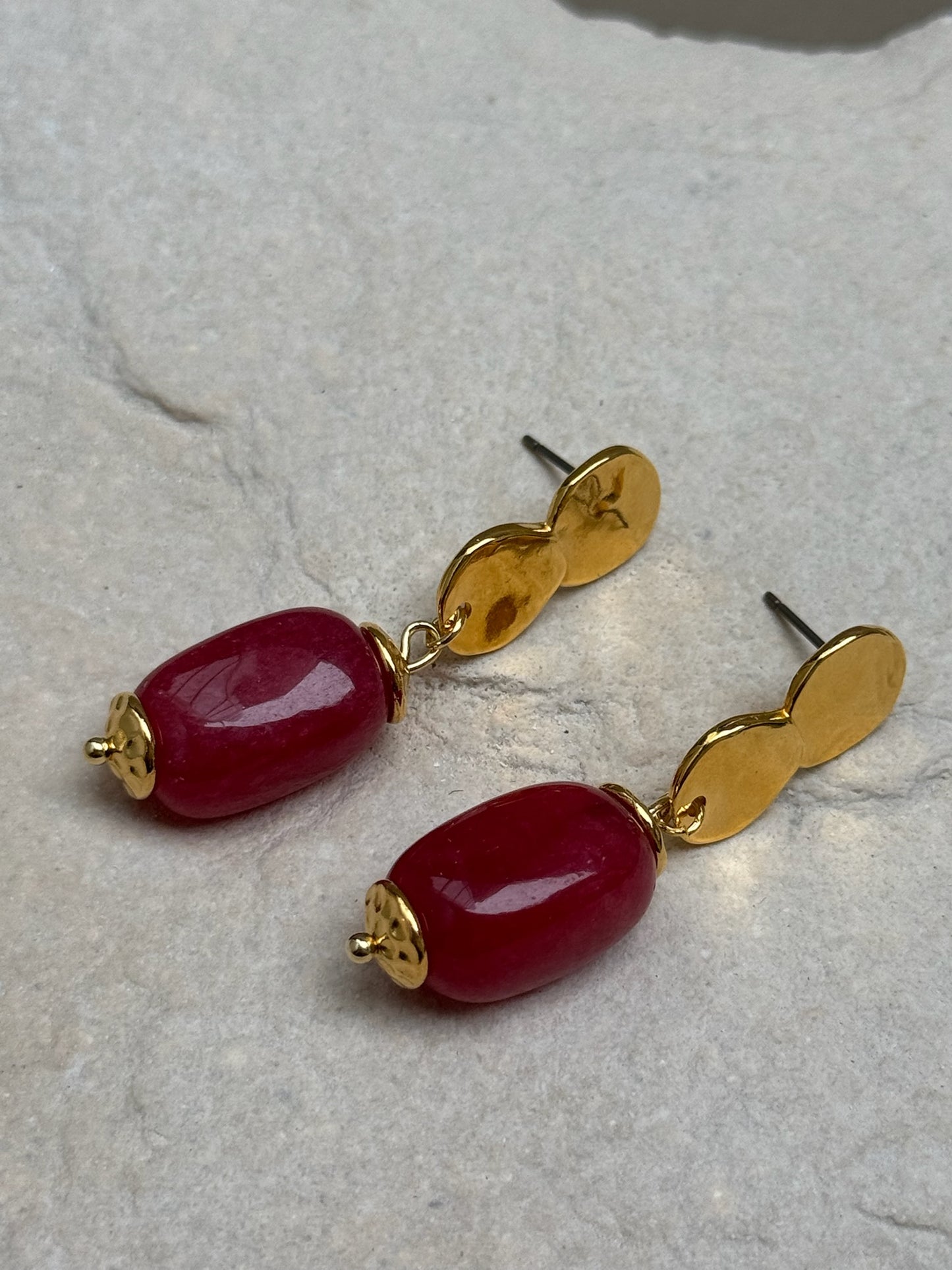 BOUCLE D'OREILLES GRACIOSA ROSE