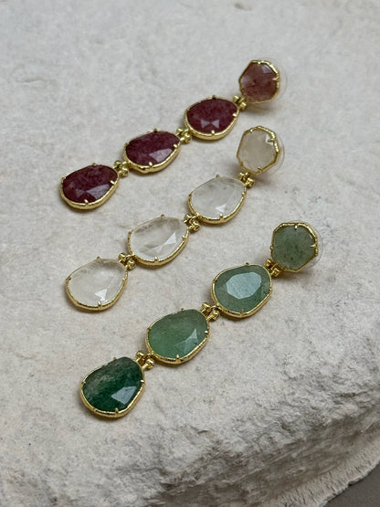 BOUCLE D'OREILLES CABRERA ROSE
