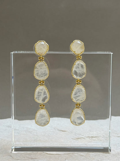 BOUCLE D'OREILLES CABRERA BLANCHE