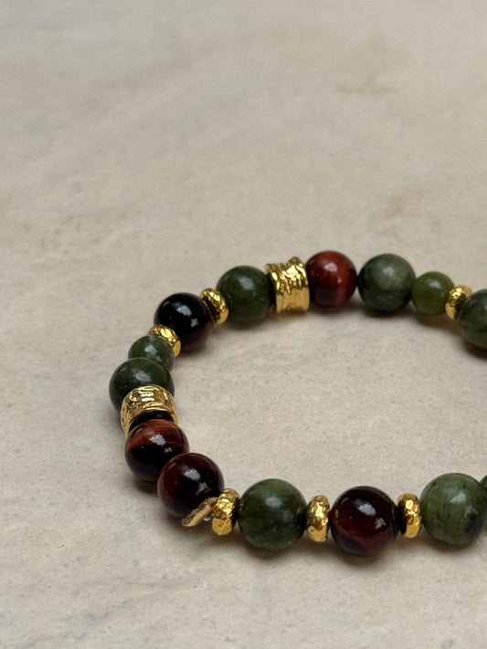 BRACELET ÉLASTIQUE LUMIÈRE VERT