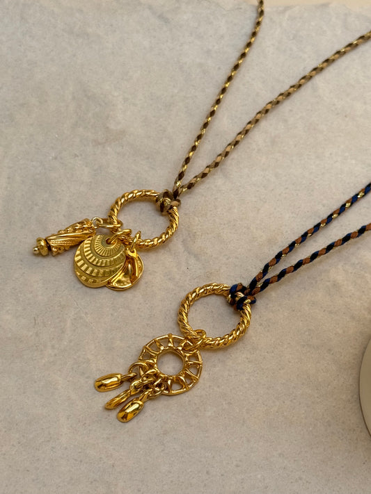COLLIER CORDON HALO