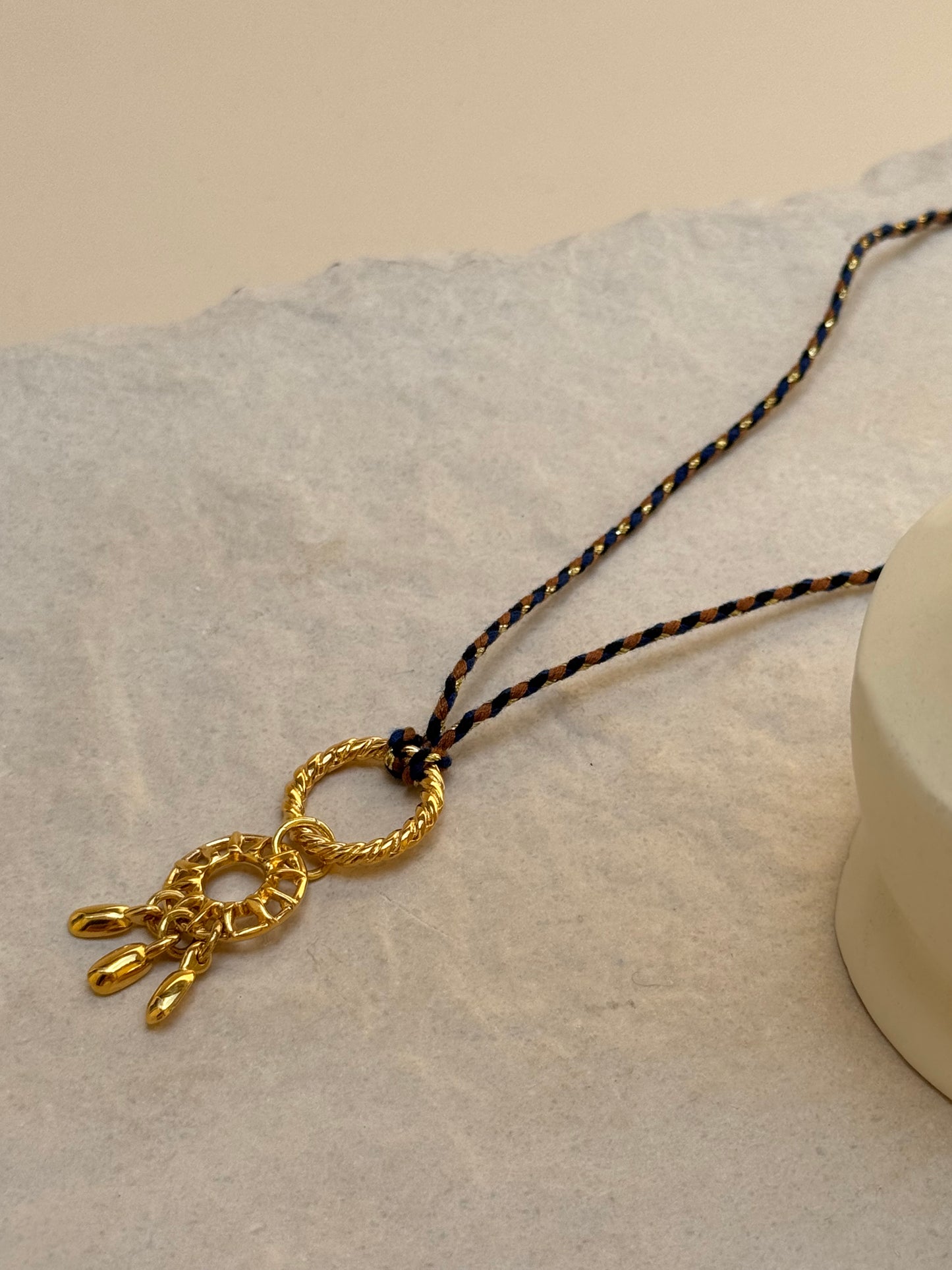 COLLIER CORDON HALO
