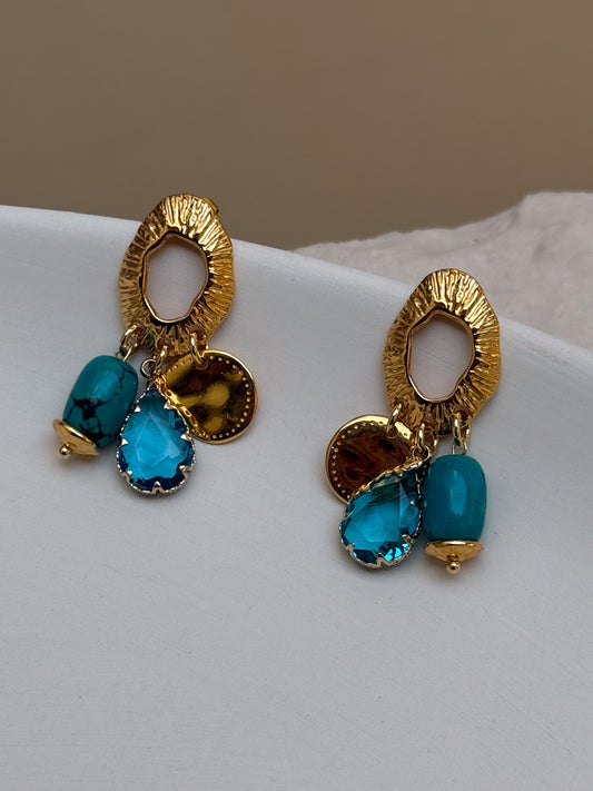 BOUCLES D'OREILLES SAPHIRA
